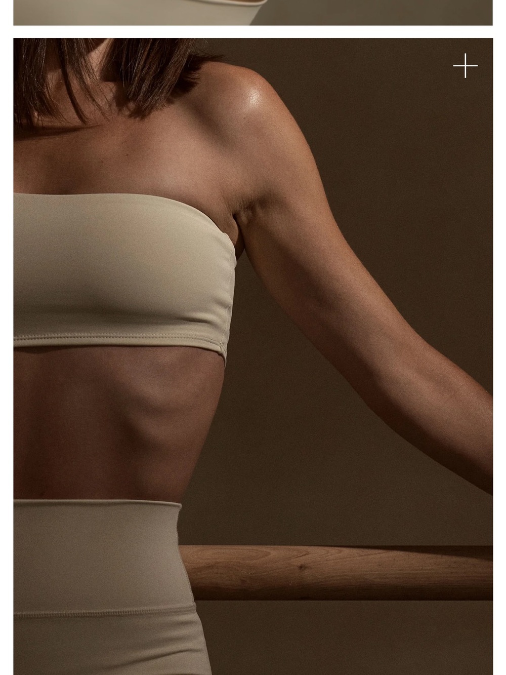 MONDAY BODY x TPC One Shoulder Active Top in Sandstone